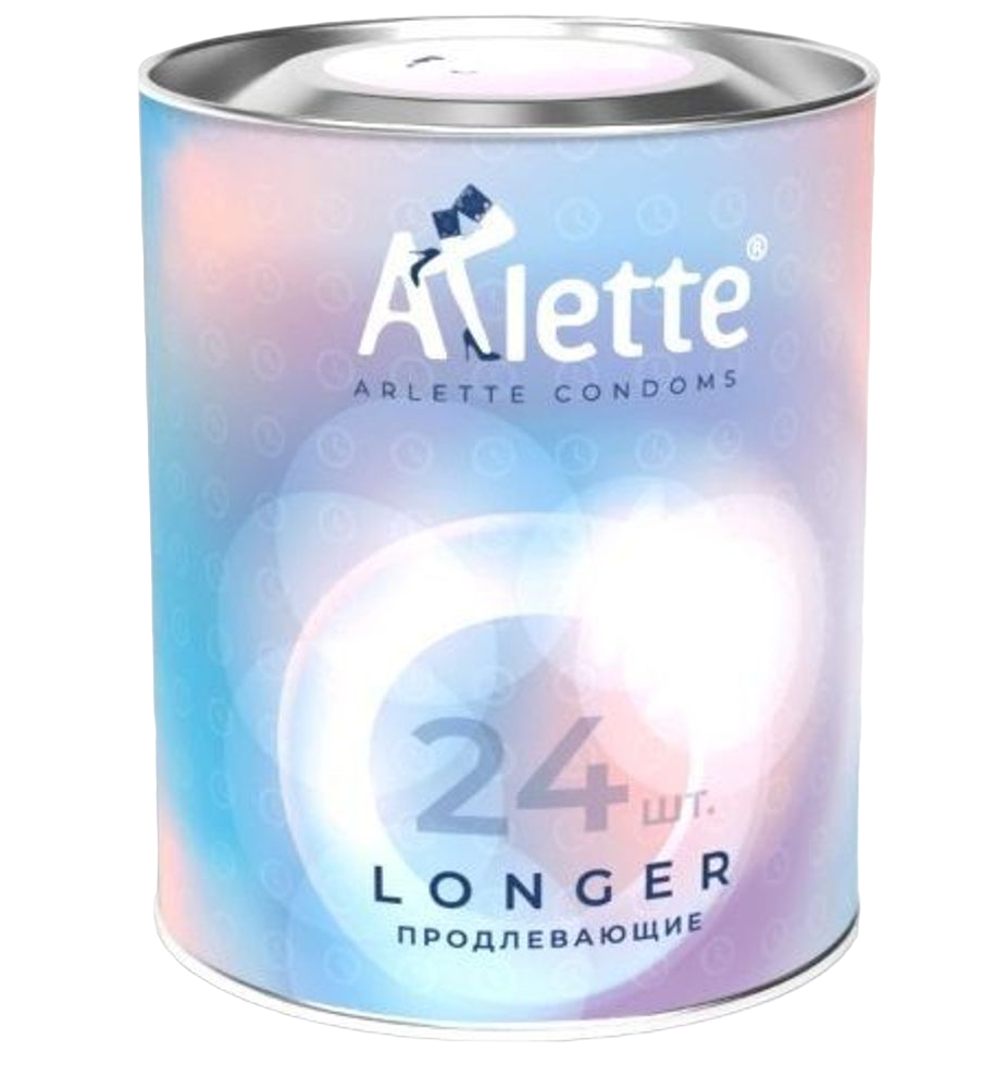 фото Презервативы arlette longer с продлевающим эффектом 24 шт