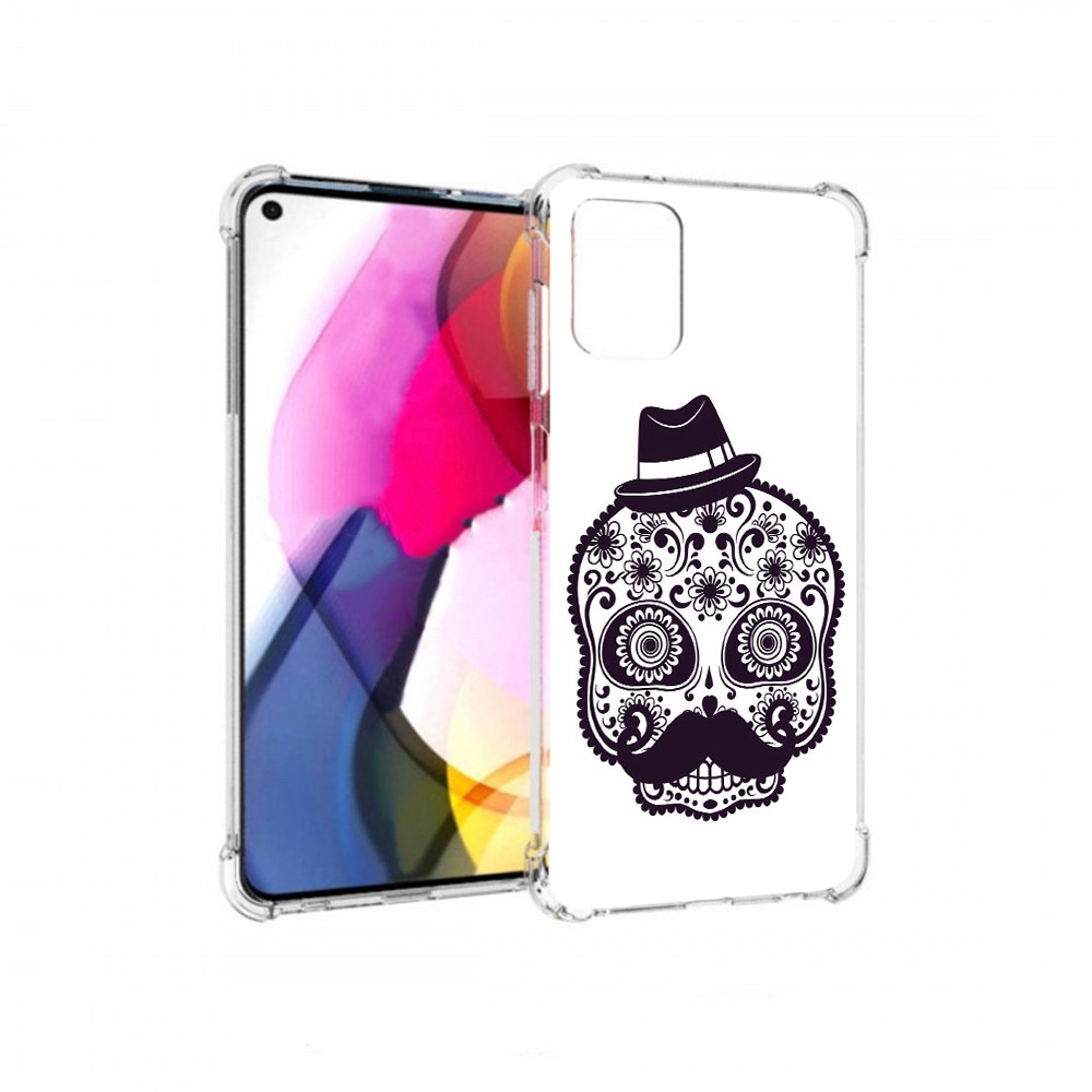 

Чехол MyPads Tocco для Motorola Moto G разрисованный скелет (PT227060.366.575), Прозрачный, Tocco