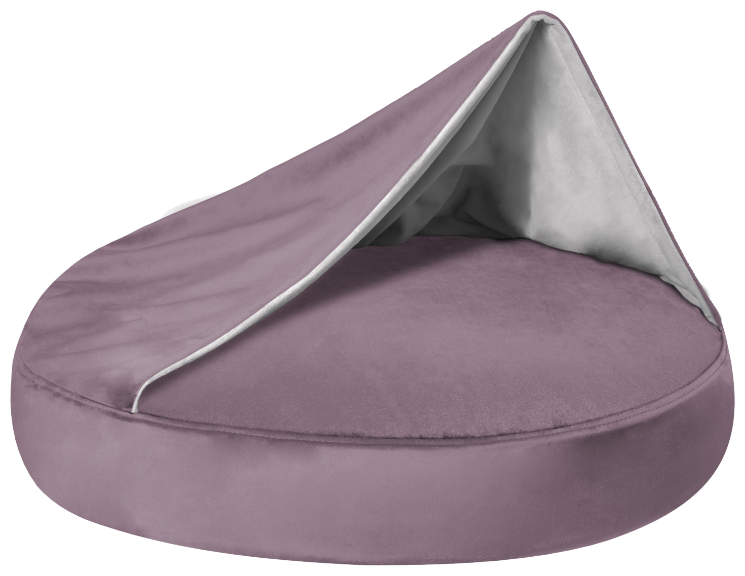 Лежанка для собак Lelap текстиль 80x80x60см фиолетовый