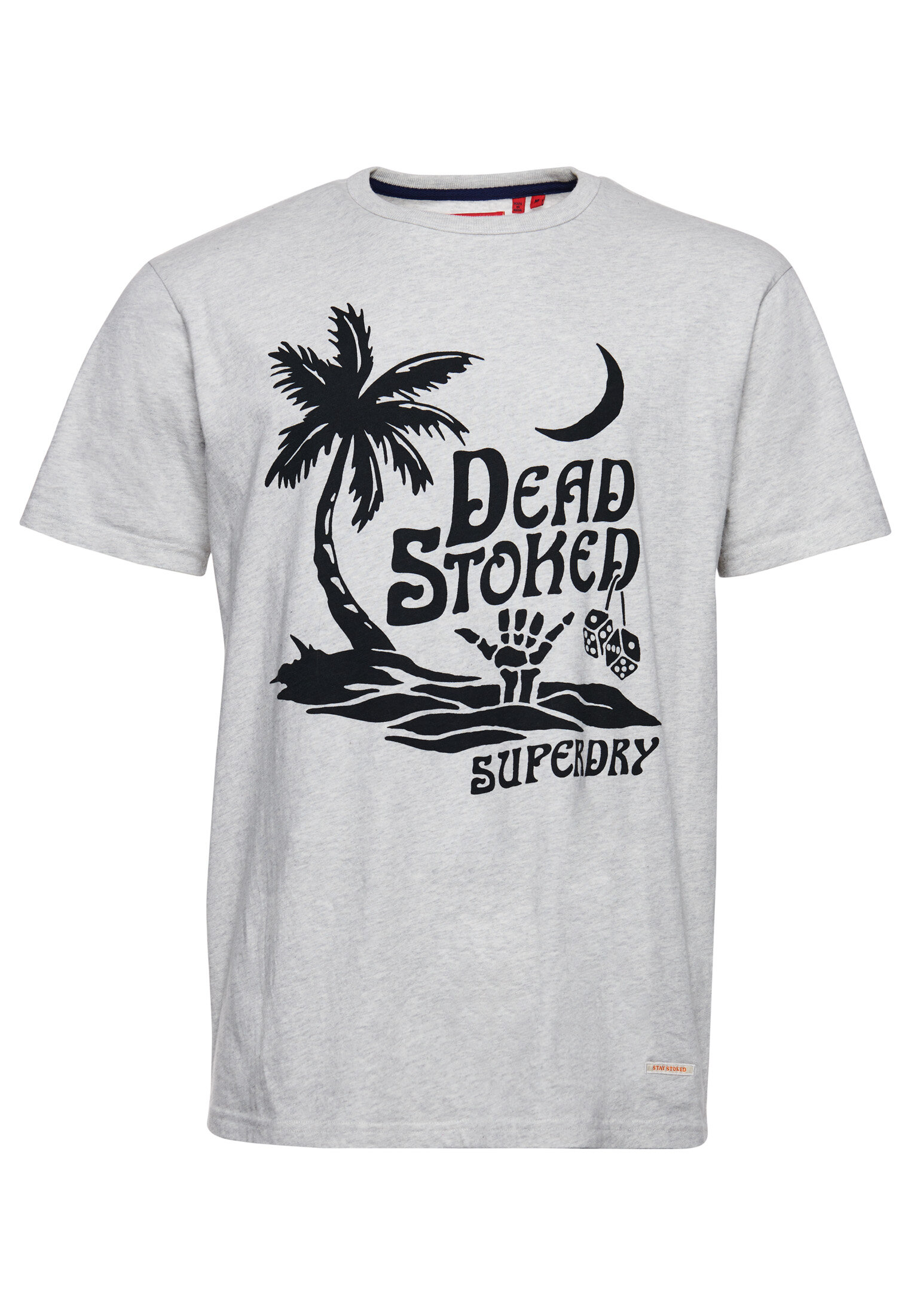 

Футболка мужская Superdry CALI SURF GRAPHIC RLXD FIT TEE серая L, CALI SURF GRAPHIC RLXD FIT TEE
