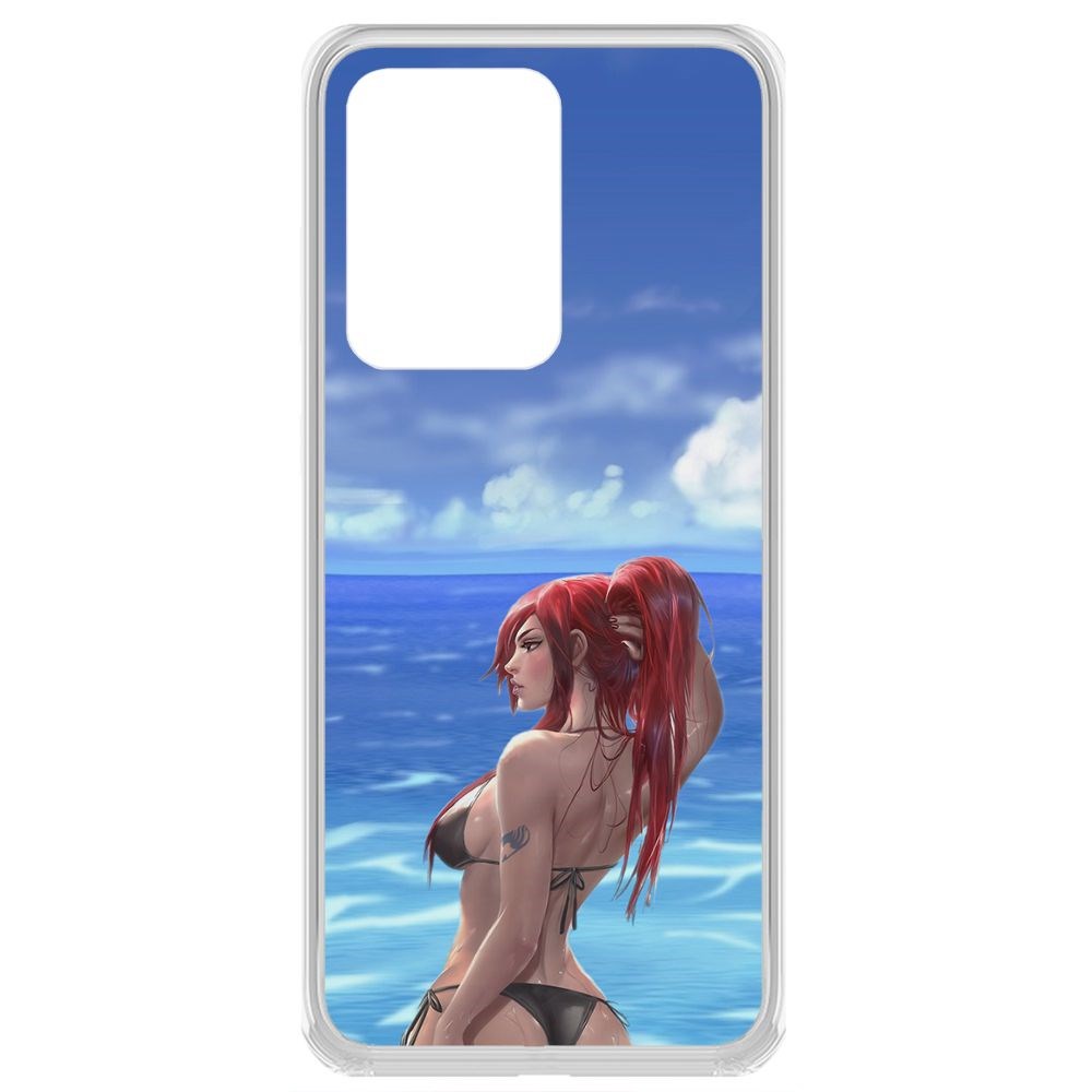 

Чехол-накладка Krutoff Clear Case Купальник женский для Samsung Galaxy S20 Ultra (G988)