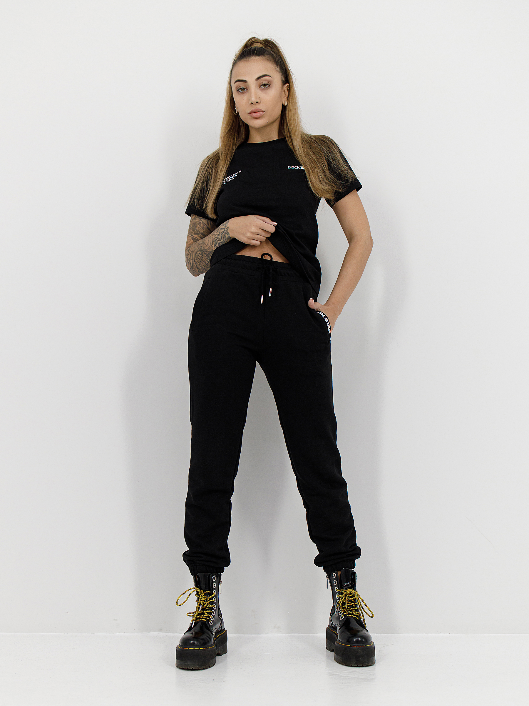 

Брюки женские Black Star Wear LBA0721-002 черные L, LBA0721-002