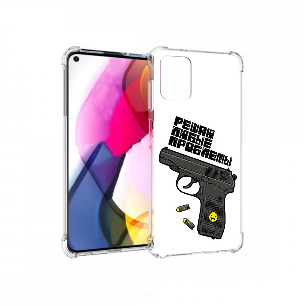

Чехол MyPads Tocco для Motorola Moto G пистолет против проблем (PT227060.366.542), Прозрачный, Tocco