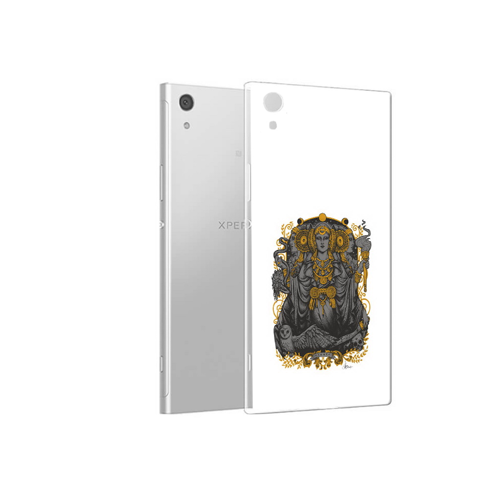 

Чехол MyPads Tocco для Sony Xperia XA1 божество с золотыми элементами (PT67093.240.241), Прозрачный, Tocco