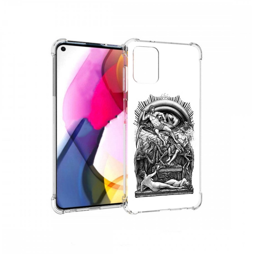 

Чехол MyPads Tocco для Motorola Moto G оракул черно белый (PT227060.366.528), Прозрачный, Tocco