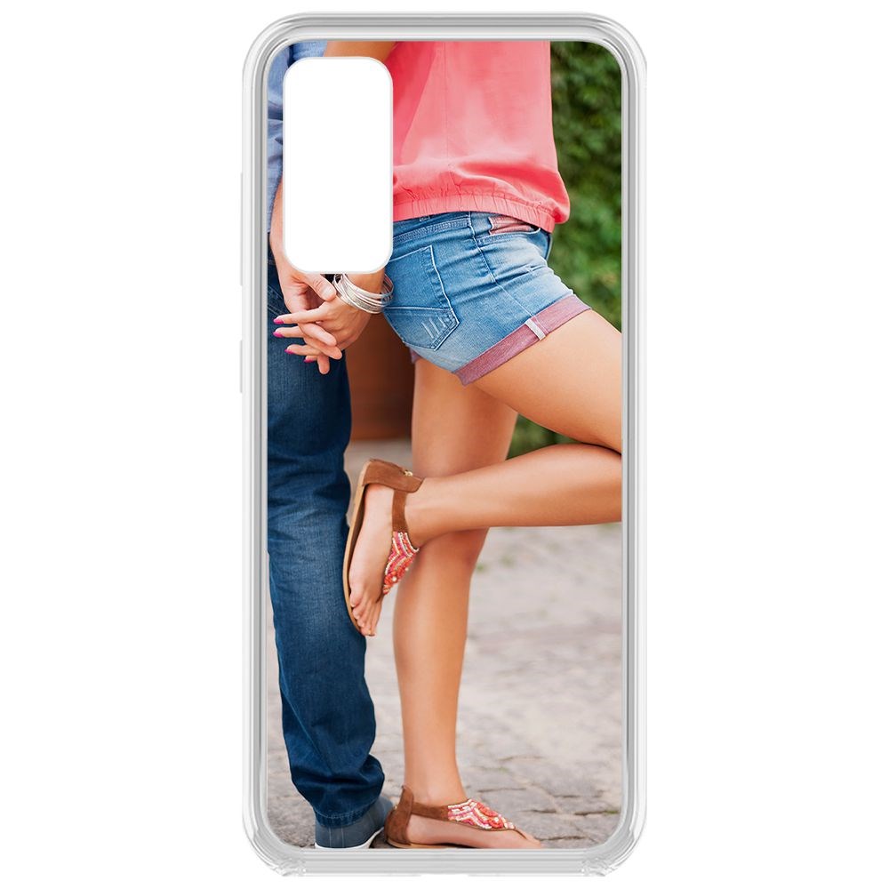 

Чехол-накладка Krutoff Clear Case Босоножки женские для Samsung Galaxy S20 FE