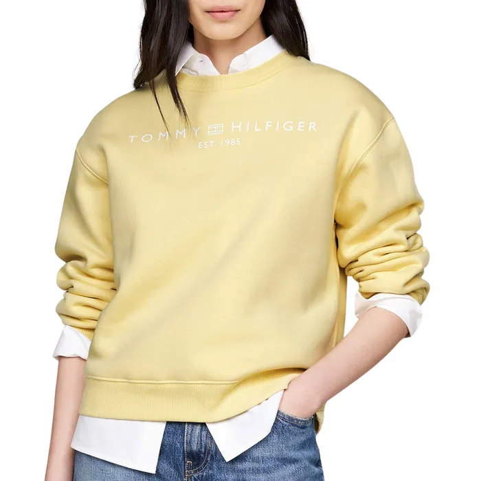 Свитшот женский Tommy Hilfiger WW0WW39791 желтый XS 9850₽