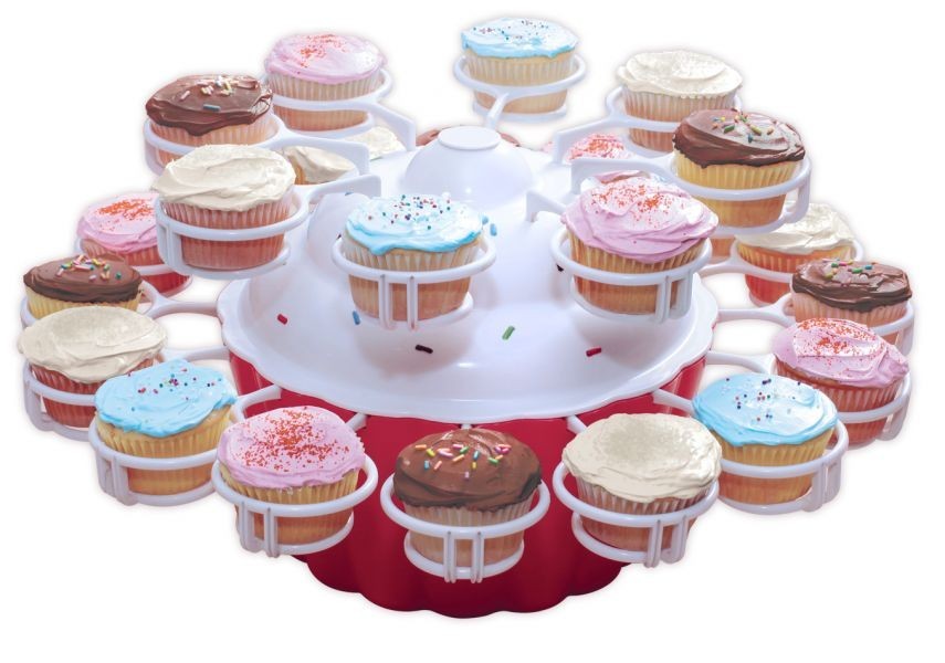 фото Подставка-карусель для кексов cupcake merry go round markethot