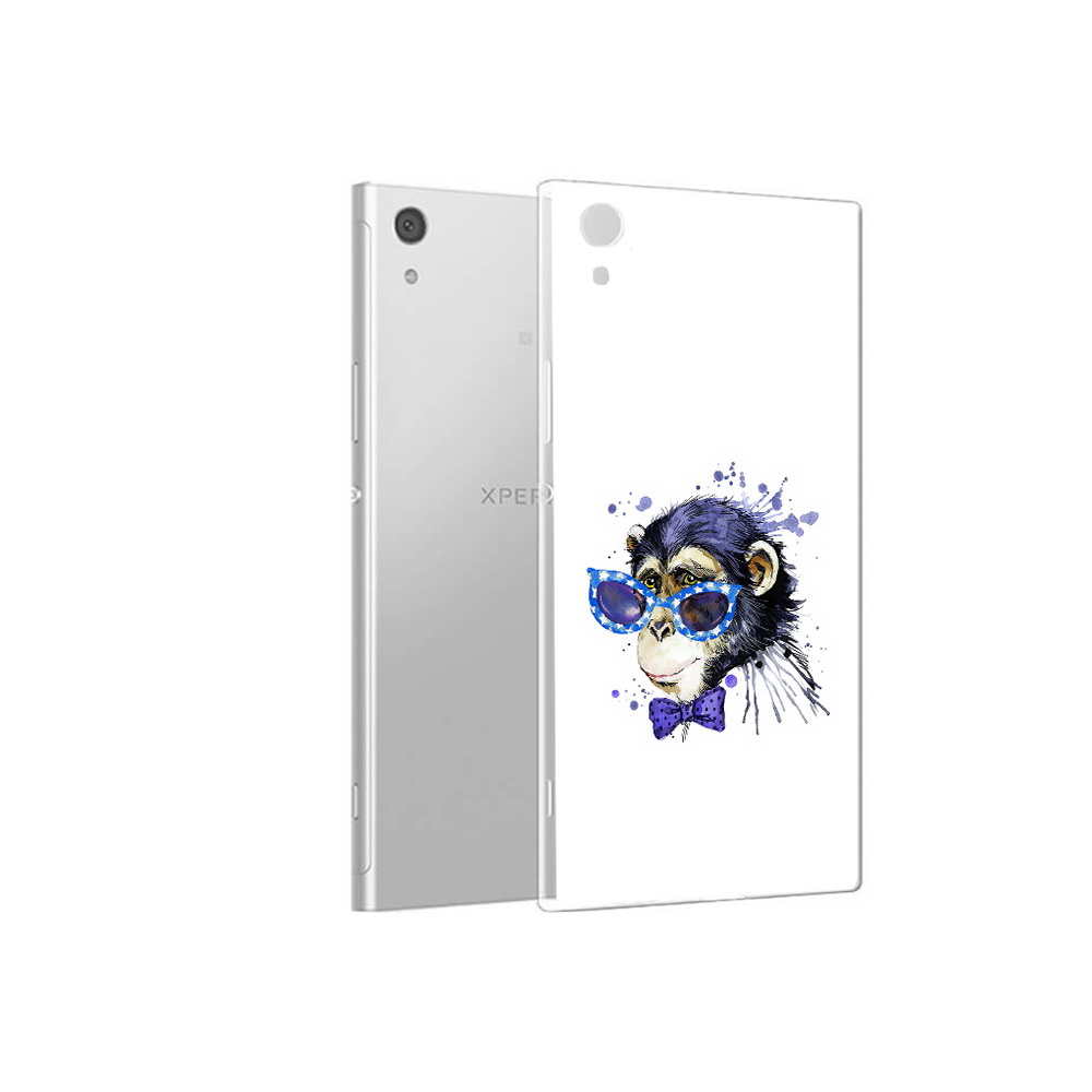 

Чехол MyPads Tocco для Sony Xperia XA1 акварельная обезьяна (PT67093.240.216), Прозрачный, Tocco