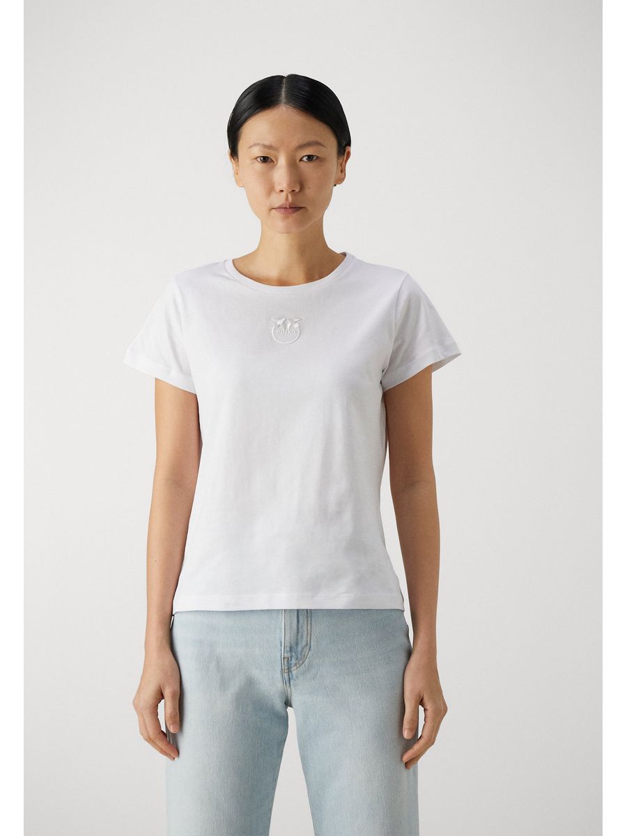 

Футболка женская Pinko P6921D09P белая M, Белый, P6921D09P