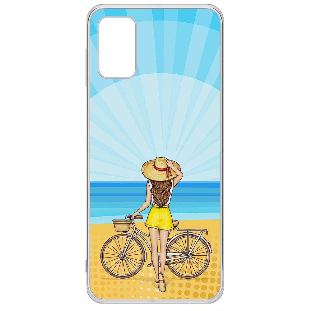 

Чехол-накладка Krutoff Clear Case Шорты женские для Samsung Galaxy M51 (M515)