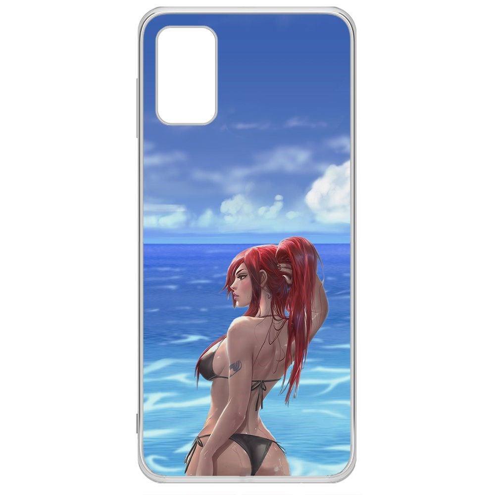 

Чехол-накладка Krutoff Clear Case Купальник женский для Samsung Galaxy M51 (M515)