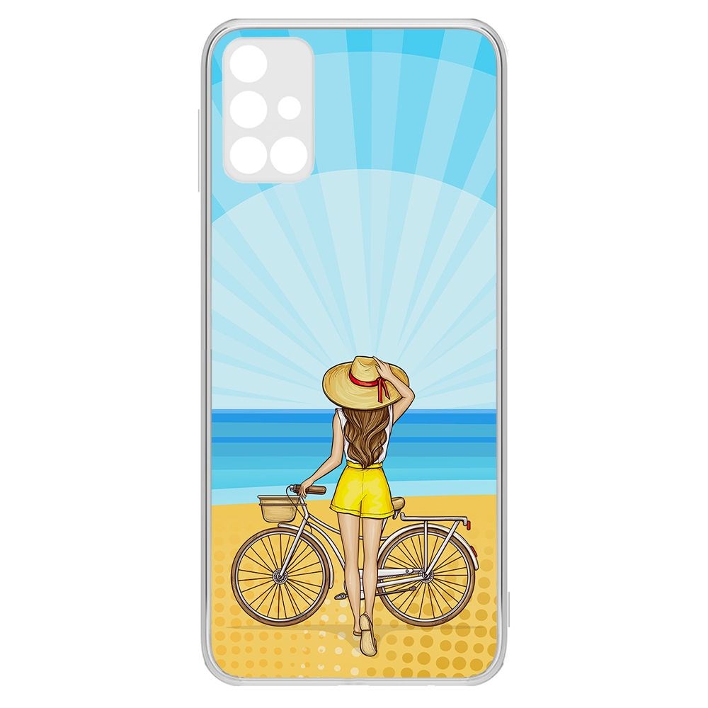 

Чехол-накладка Krutoff Clear Case Шорты женские для Samsung Galaxy M31s (M317)