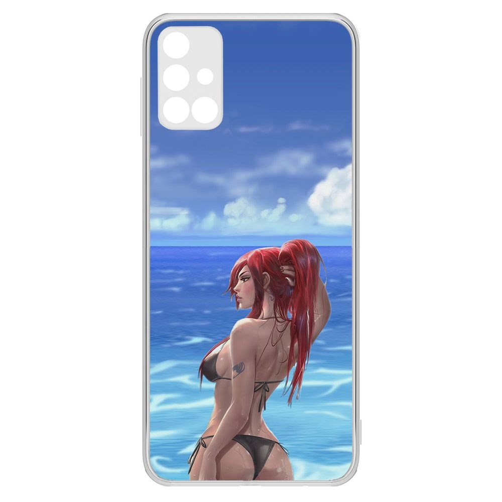 

Чехол-накладка Krutoff Clear Case Купальник женский для Samsung Galaxy M31s (M317)