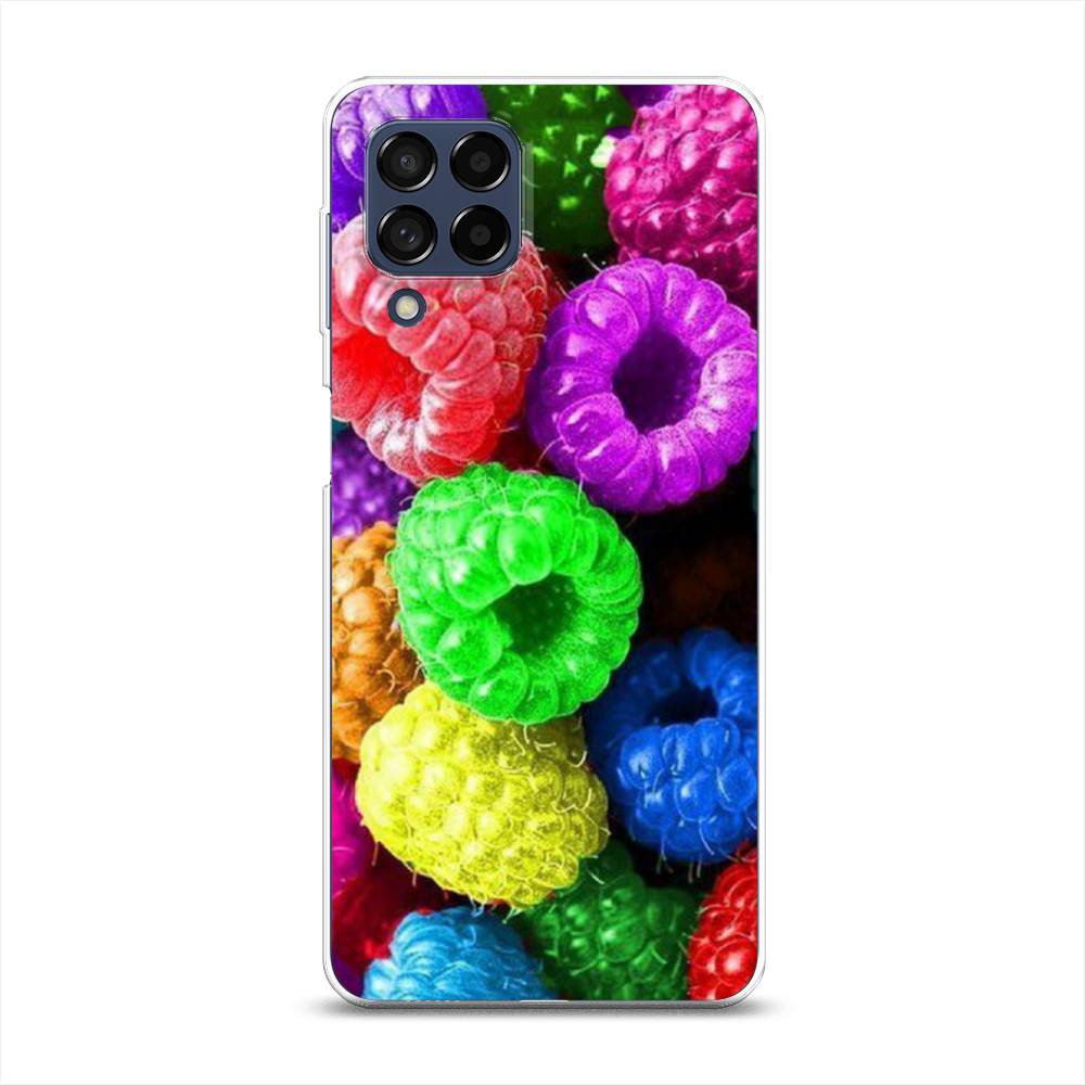 

Чехол Awog на Samsung Galaxy M53 / Самсунг M53 "Разноцветная малина", 2105850-10