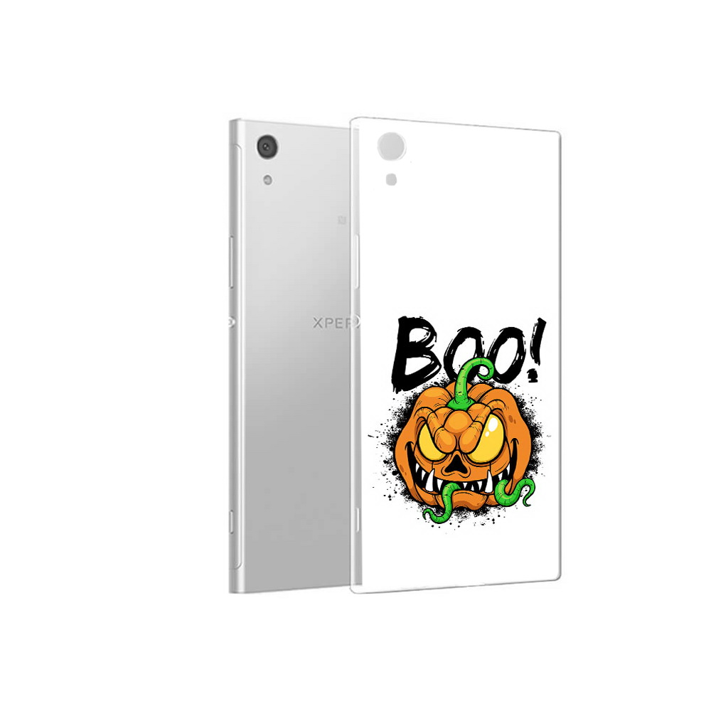 

Чехол MyPads Tocco для Sony Xperia XA1 Хэллоуин бу (PT67093.240.193), Прозрачный, Tocco