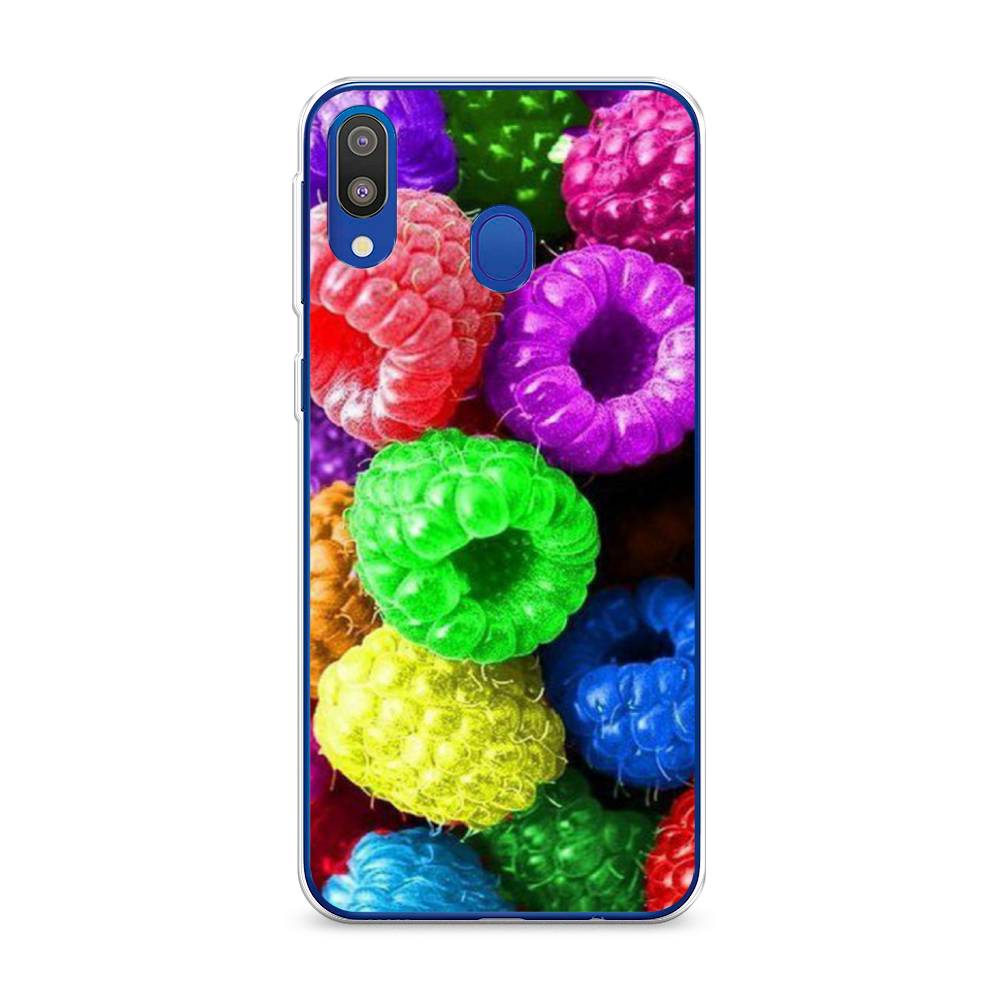 

Силиконовый чехол "Разноцветная малина" на Samsung Galaxy M20, Разноцветный, 27450-10