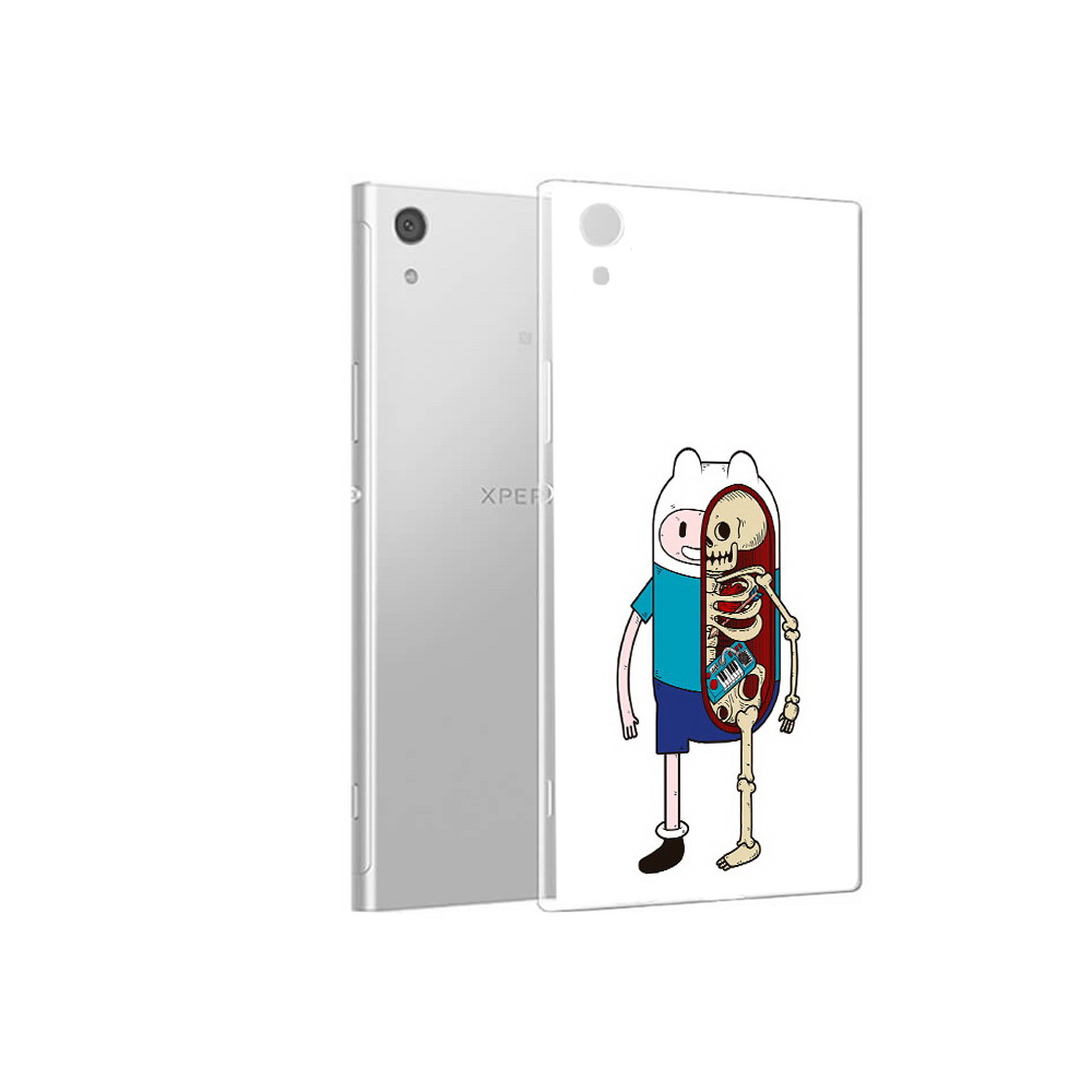 

Чехол MyPads Tocco для Sony Xperia XA1 Финн скелет (PT67093.240.187), Прозрачный, Tocco