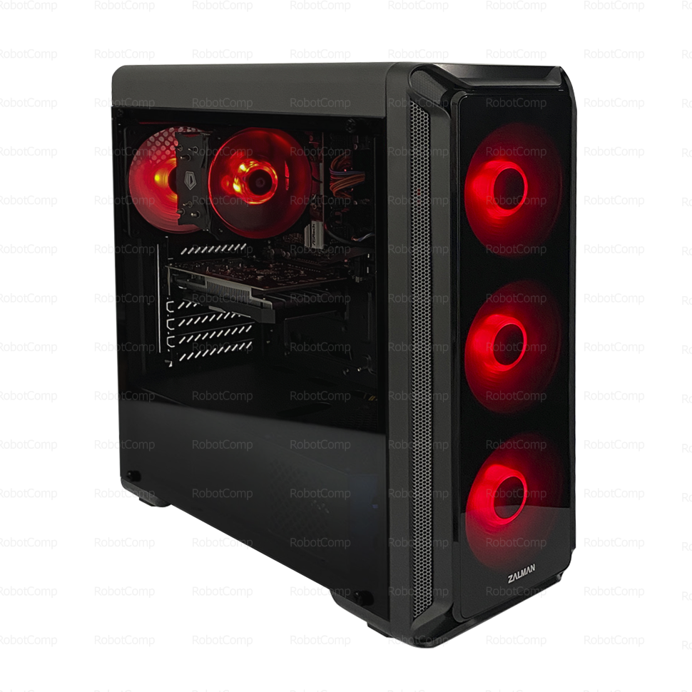 фото Настольный компьютер robotcomp м16 2.0 plus magic red