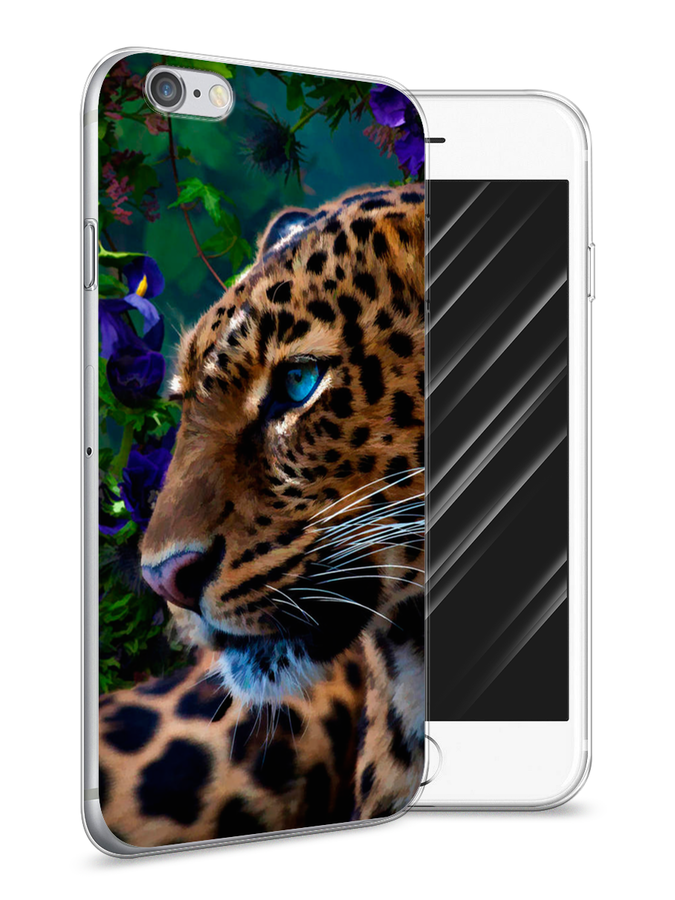 

Чехол Awog на Apple iPhone 6 / Айфон 6 "Хищный взгляд", Разноцветный, 10450-1