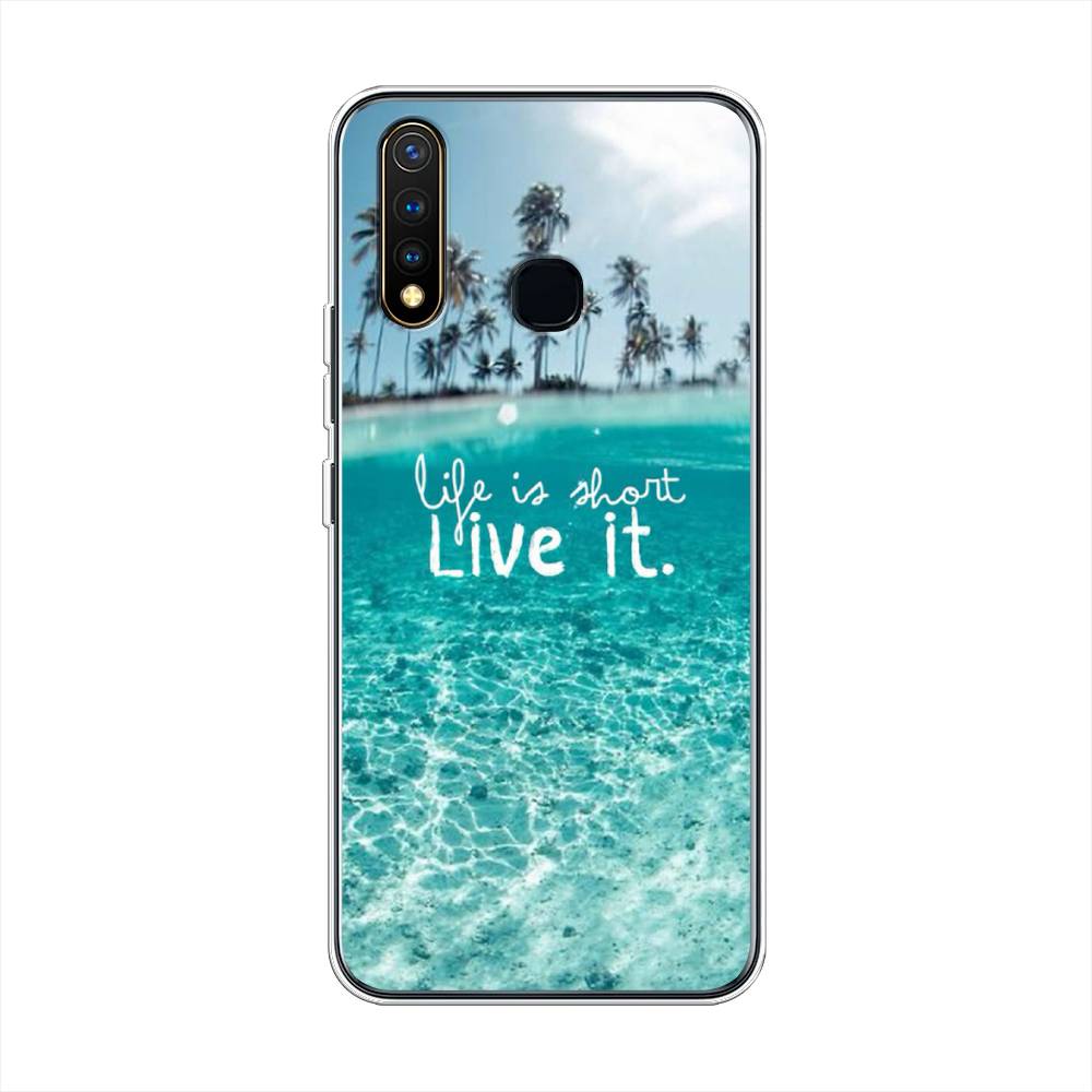 

Чехол Awog на Vivo Y19 "Live it", Разноцветный, 261950-7