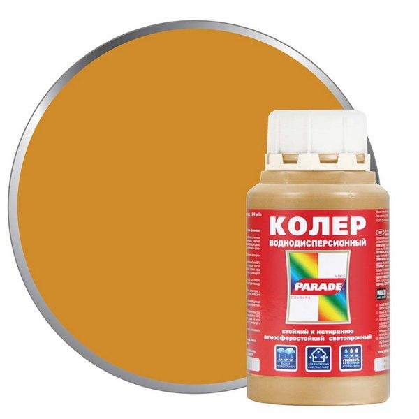 

Колер для акриловых красок Parade №201 Охра 0,5л, Желтый