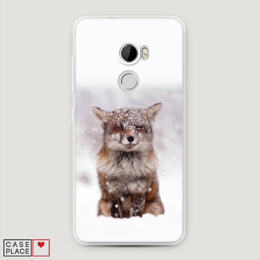 

Чехол на HTC One X10 "Зимняя лиса", Белый;серый;коричневый, 101850-1