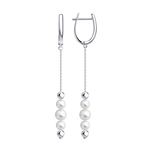 

Серьги из серебра TEO MAORI 894024350, жемчуг культивированный, 894024350