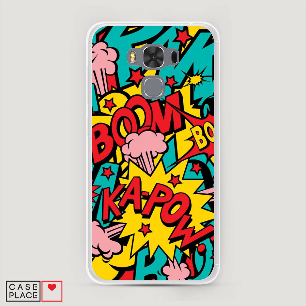 фото Чехол awog "постер pop art" для asus zenfone 3 max zc553kl