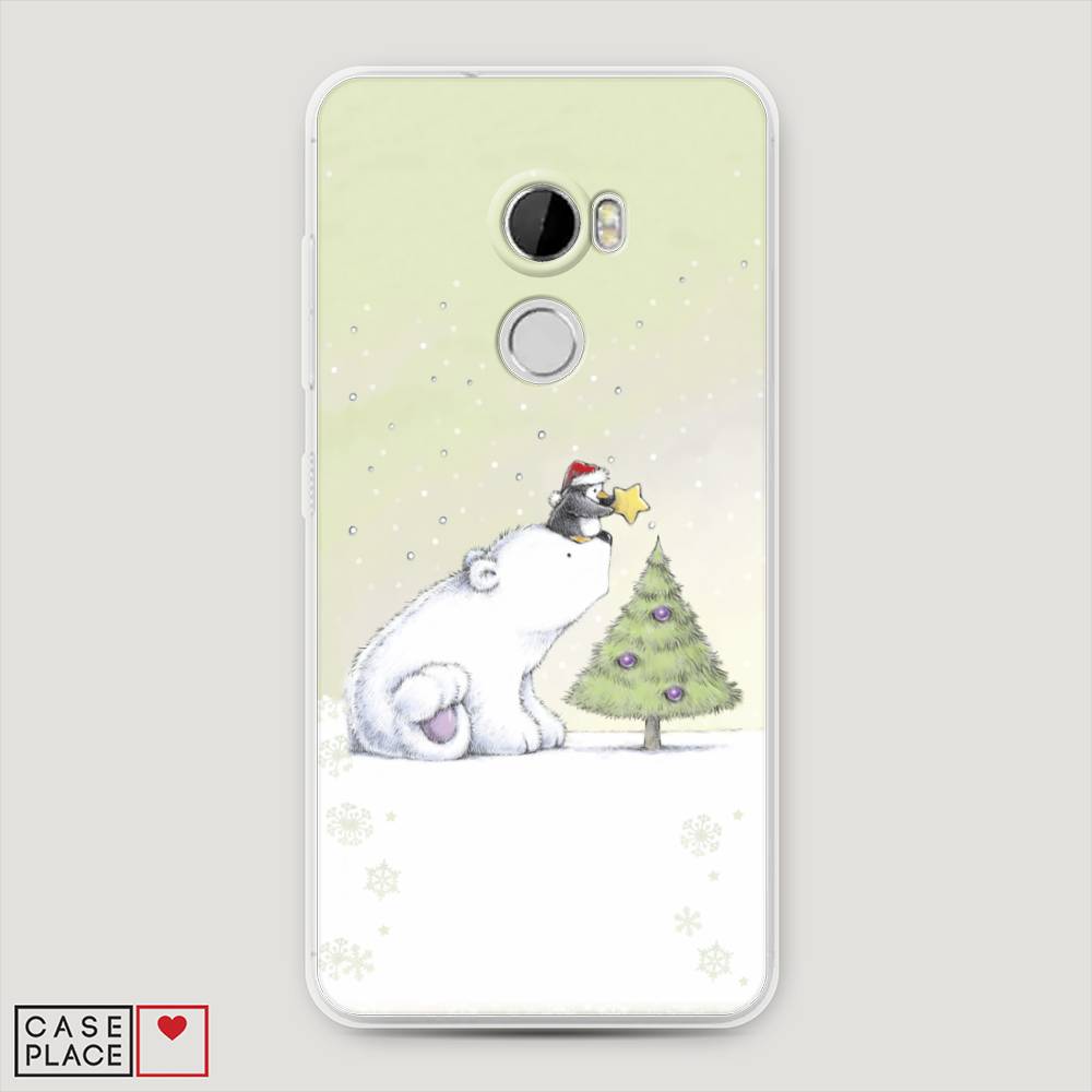 

Чехол на HTC One X10 "Украшение елки", Белый;бежевый, 101850-5