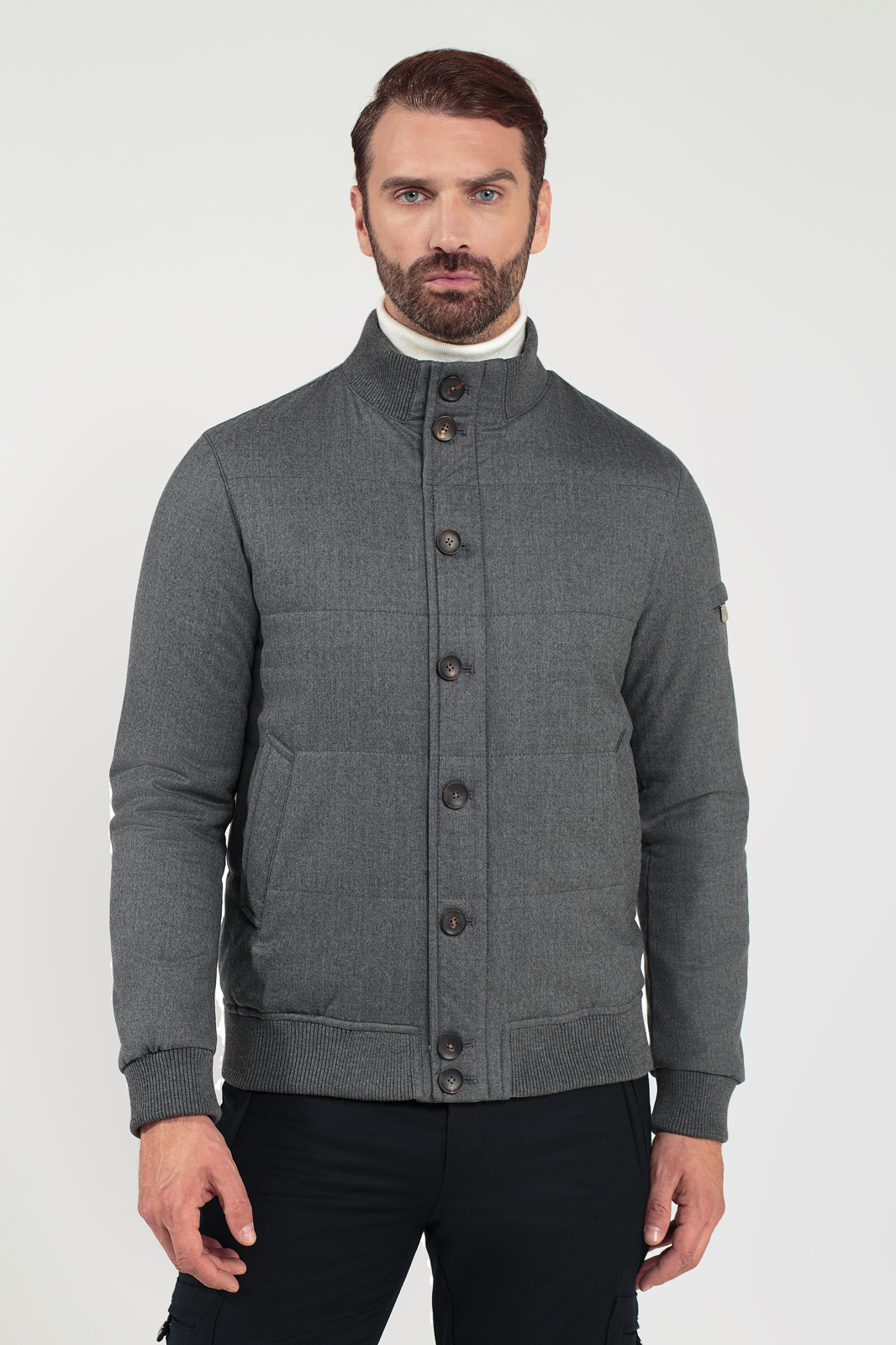 

Куртка мужская Kanzler 4A-121WT-1176-04 серая 48 RU, Серый, 4A-121WT-1176-04