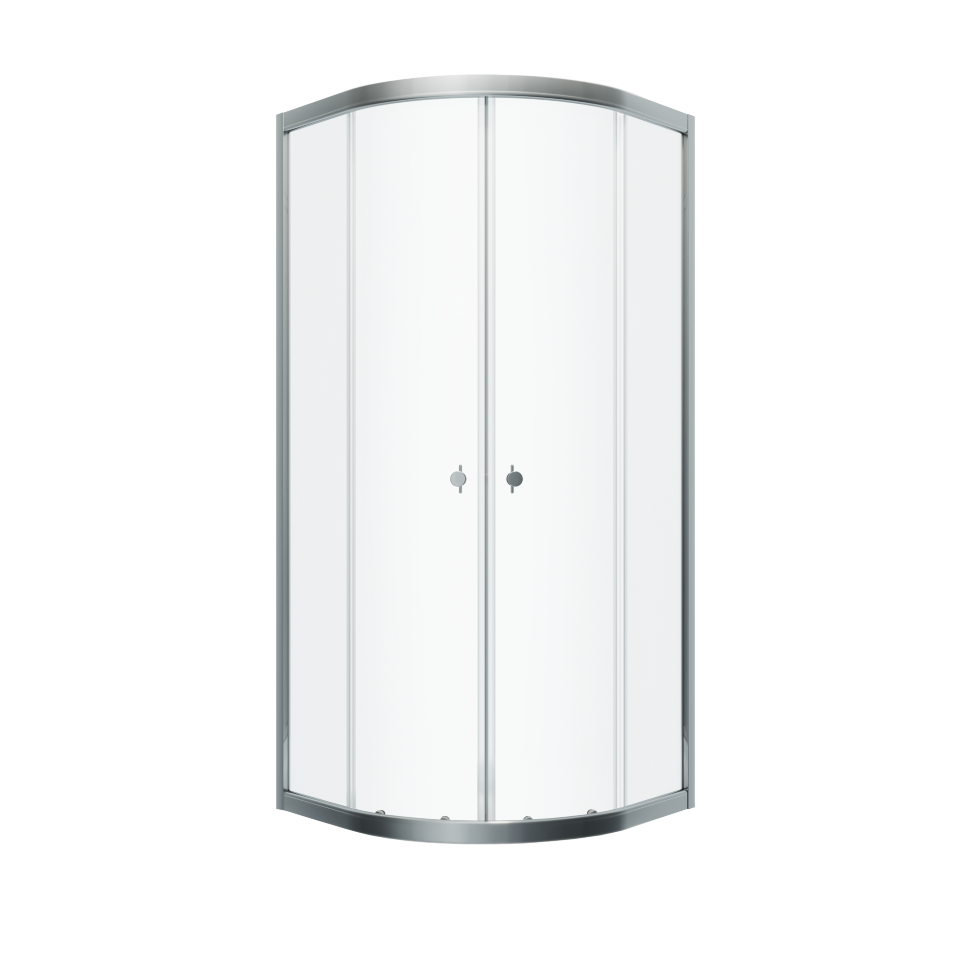 

Душевая ширма Triton Альфа-Хром 80х80, 1/4 круга, Альфа
