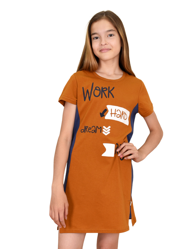 

Туника детское LIDEKO kids 364-21 цв. коричневый р. 170, 364-21