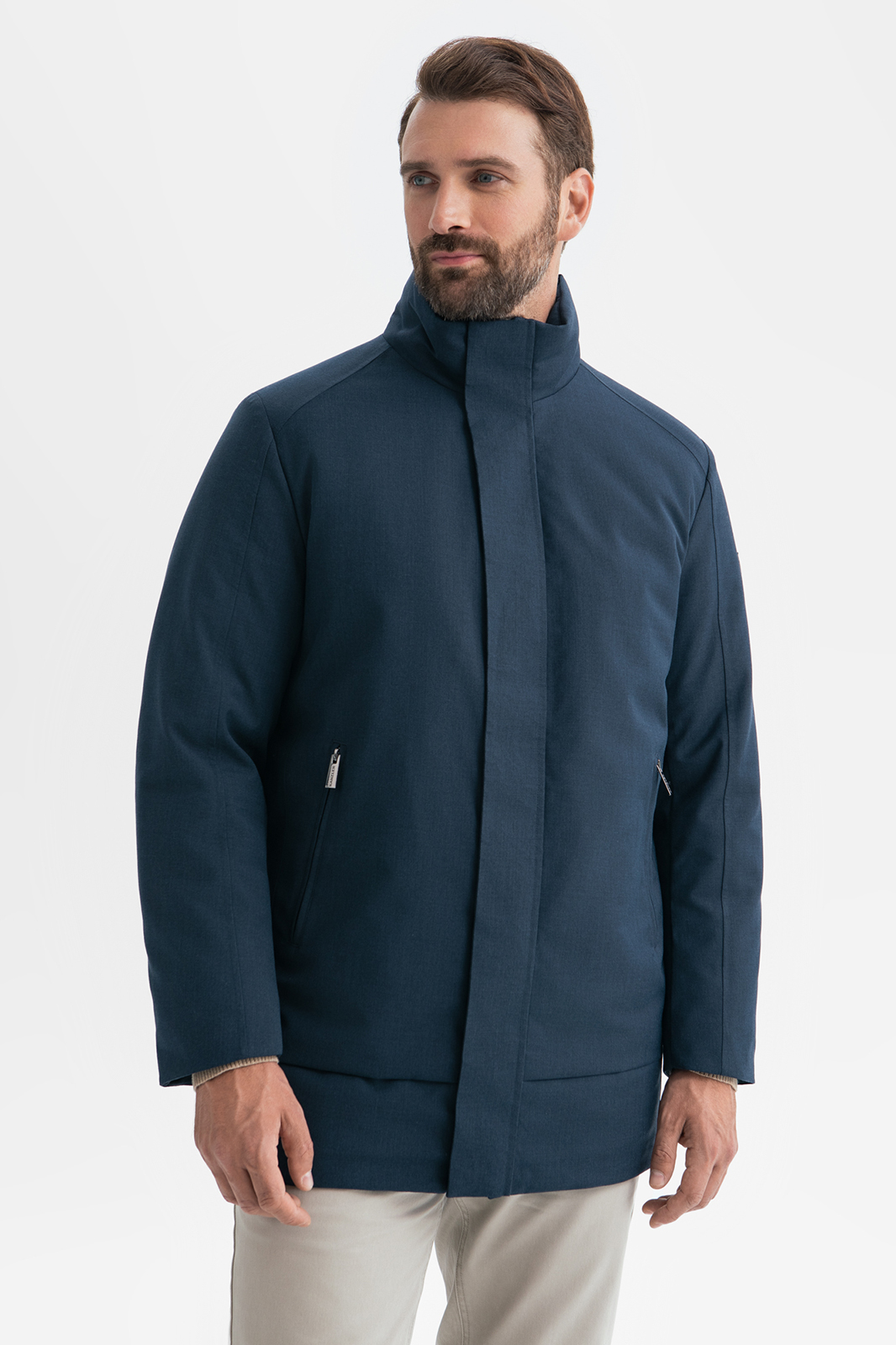 

Куртка мужская Kanzler 4A-121WT-2339-15 синяя 58 RU, Синий, 4A-121WT-2339-15