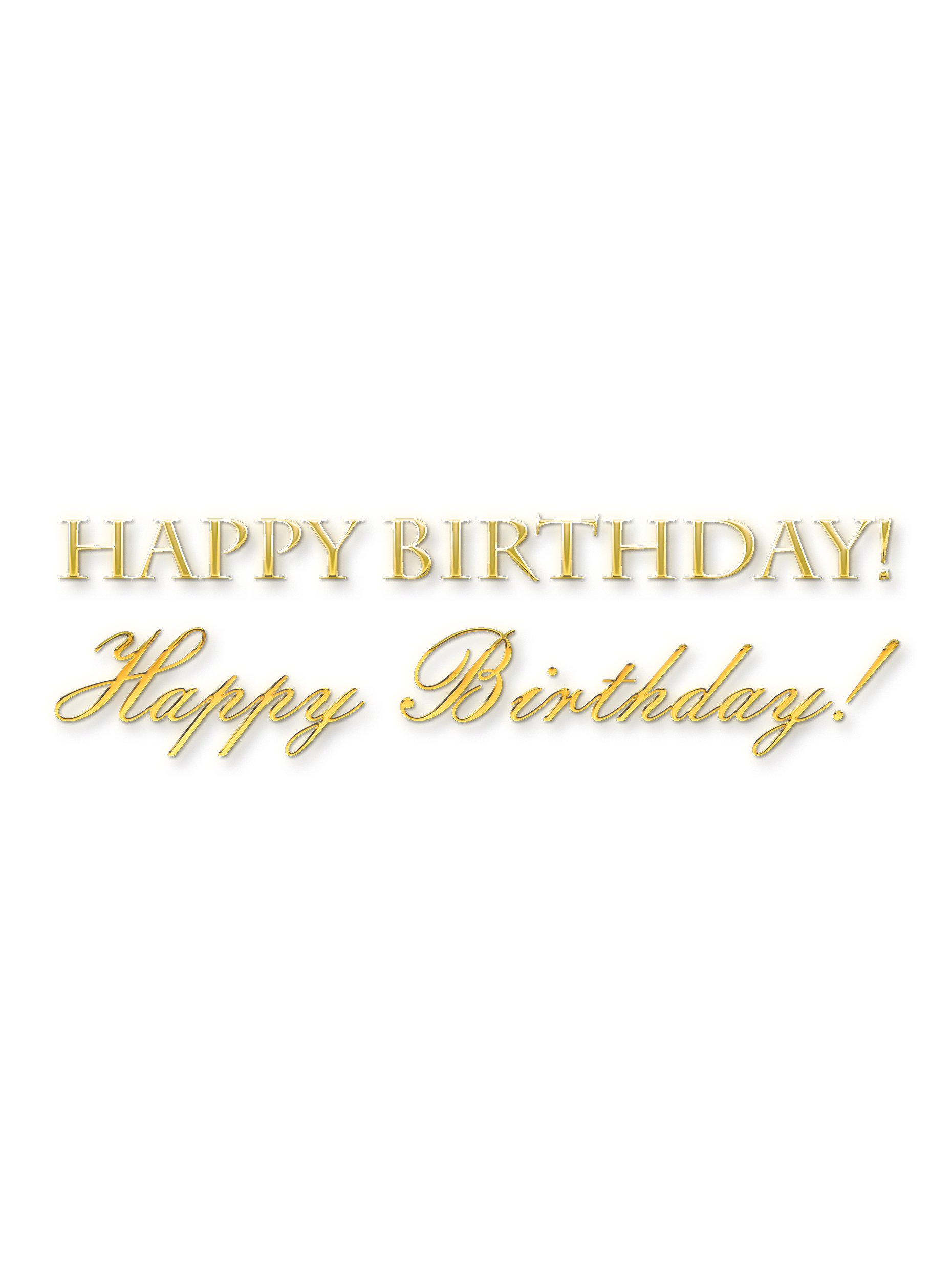 

Наклейка металлическая Silver&Golden Sticker KstG34047 Happy Birthday 2 штуки, Наклейки