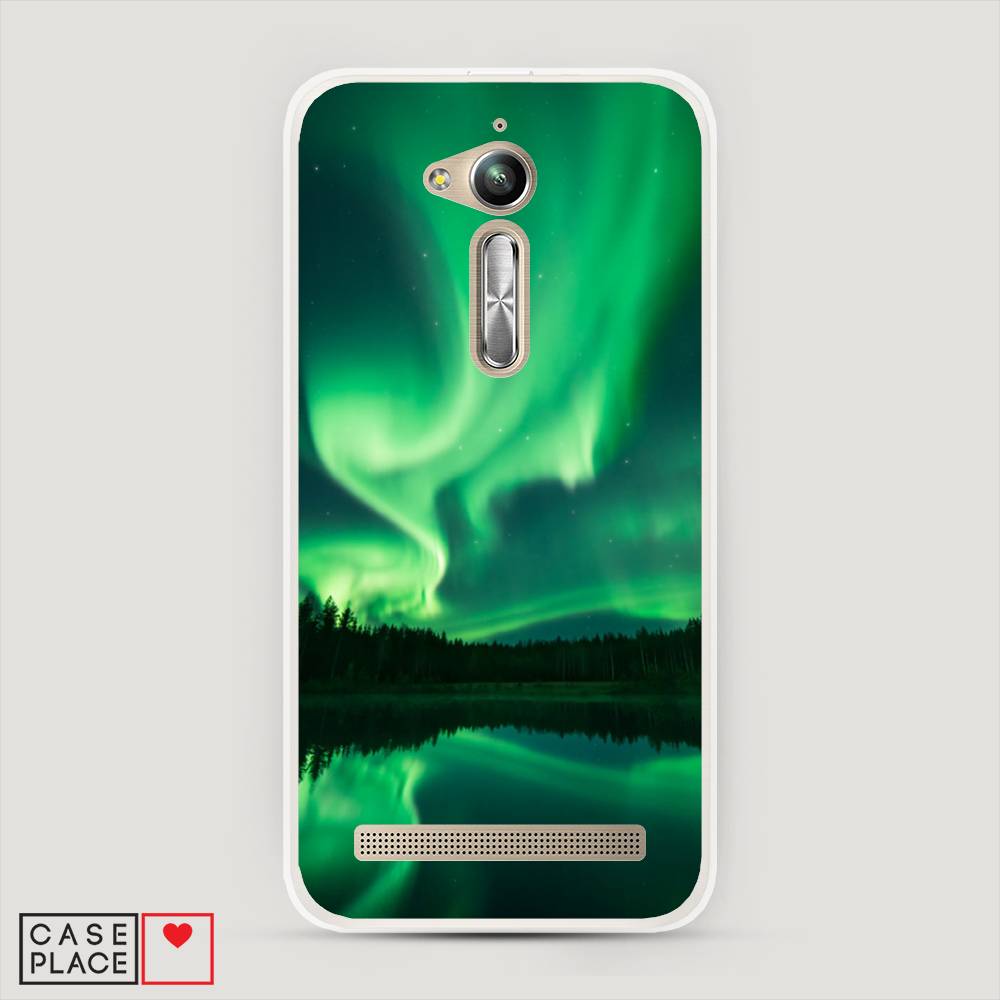 

Чехол Awog на Asus Zenfone Go ZB500KG "Ночные пейзажи 7", Зеленый;черный, 41750-4