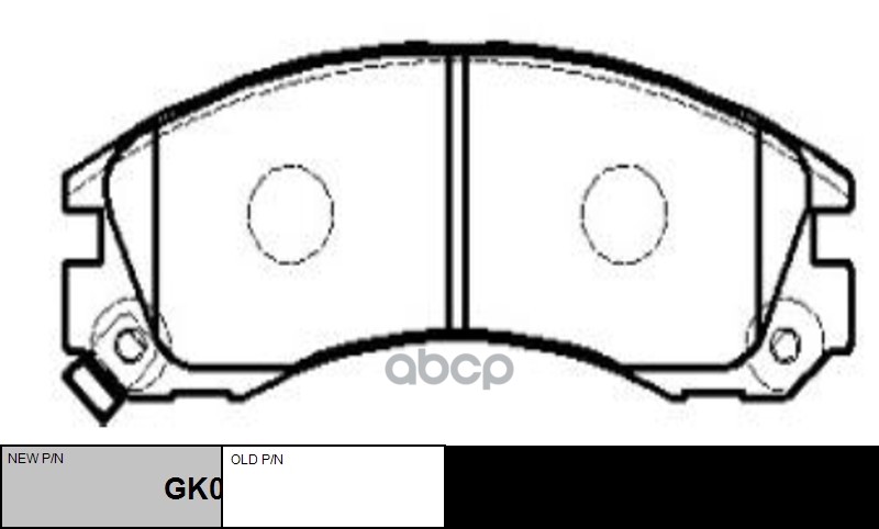 

Колодки Тормозные CTR арт. GK0582