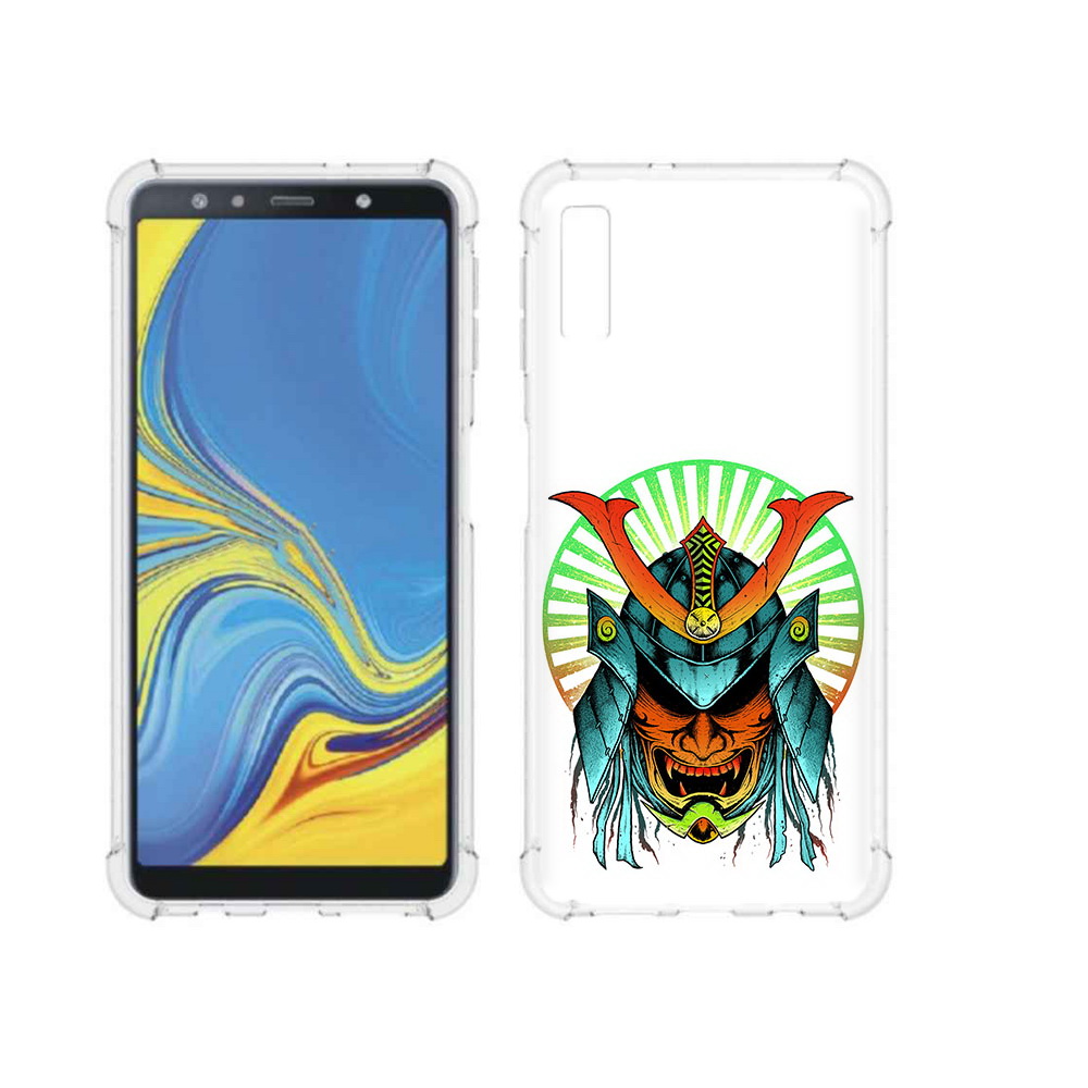 Чехол MyPads Tocco для Samsung Galaxy A7 (2018) ешимитсу рисунок (PT95255.558.345)