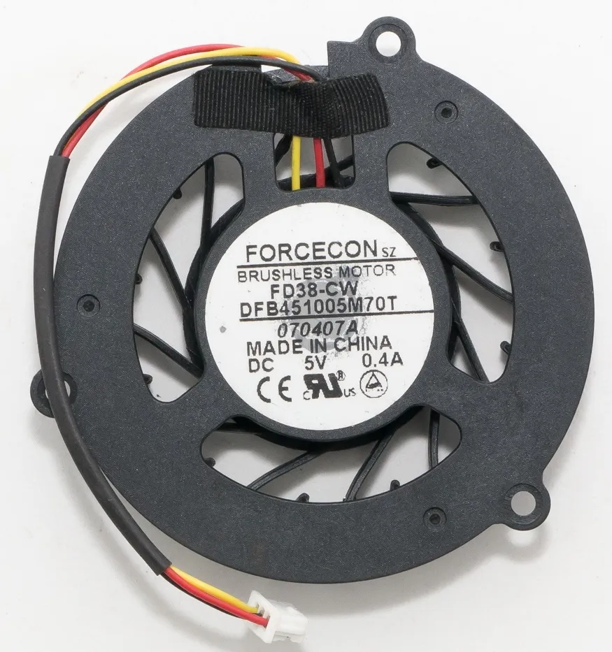 

Кулер Vbparts DFB450805M10T F673-CCW, GC057514VH-A, 13.V1.B3579.F.GN (3-pin) (10013486V)