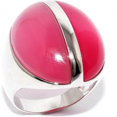 

Кольцо из серебра р. 17,5 Silver Wings 21sr0455-c003+c004-97, кошачий глаз, 21sr0455-c003+c004-97