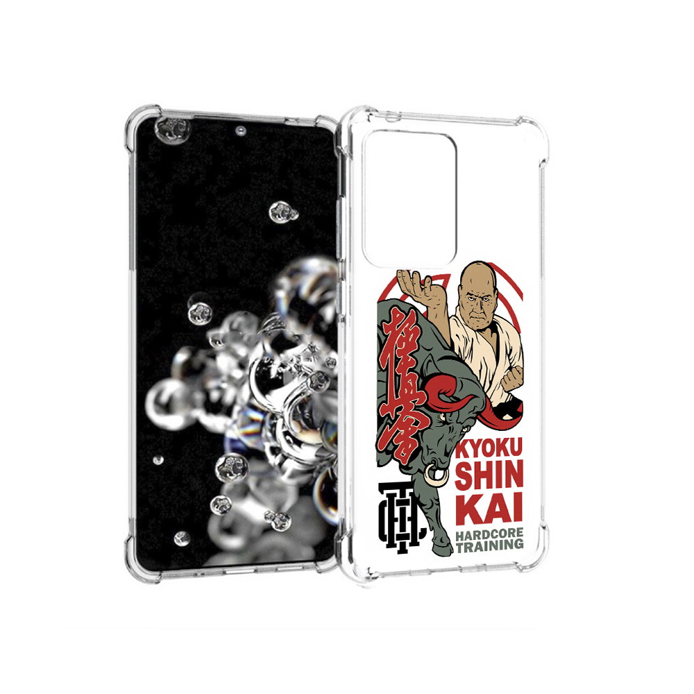 

Чехол MyPads Tocco для Samsung Galaxy S20 Ultra единоборства рисунок (PT144384.494.343), Прозрачный, Tocco