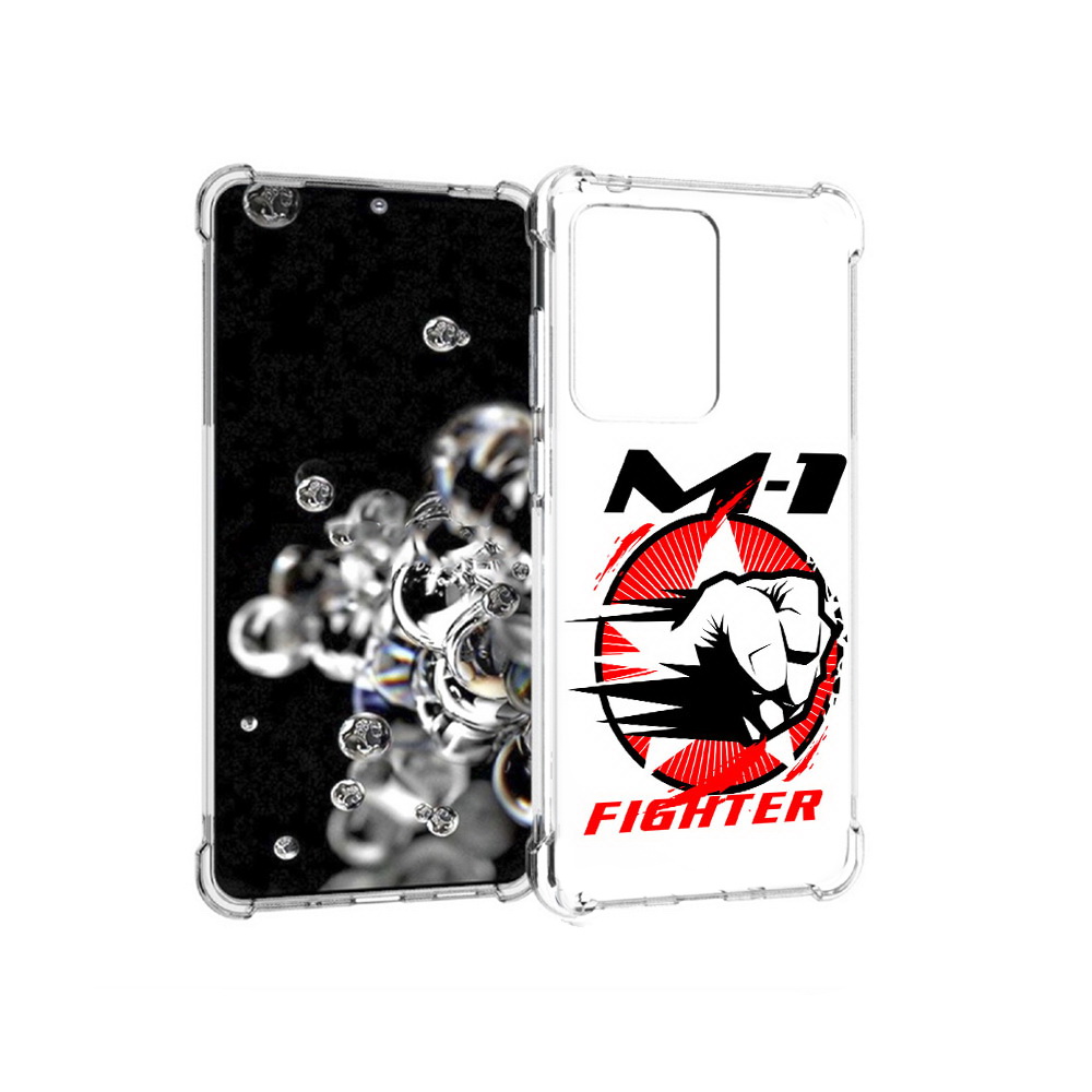 

Чехол MyPads Tocco для Samsung Galaxy S20 Ultra единоборства М-1 (PT144384.494.342), Прозрачный, Tocco