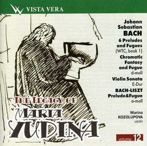 

Bach & Liszt: Legacy of Maria Yudina 12, 1 CD