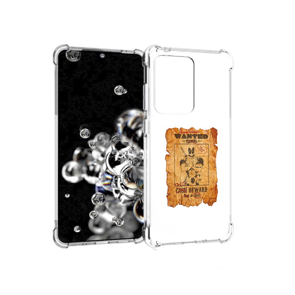

Чехол MyPads Tocco для Samsung Galaxy S20 Ultra дедпул (PT144384.494.317), Прозрачный, Tocco