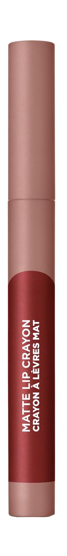 

Губная помада L'Oreal Paris Matte Lip Crayon матовая, 100 Caramel Fever 2,5 г
