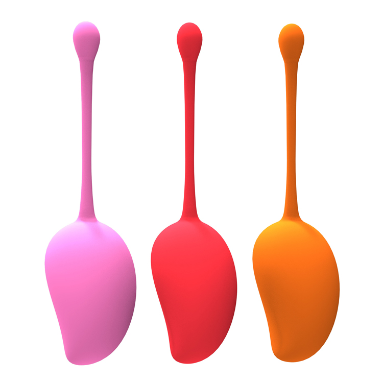 Набор Dream Toys KEGEL EXERCISE SET из 3 вагинальных шариков, разноцветный