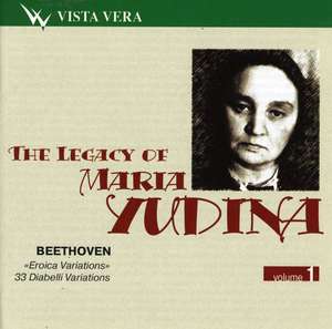 

L.V. Beethoven: Legacy of Maria Yudina 1, 1 CD