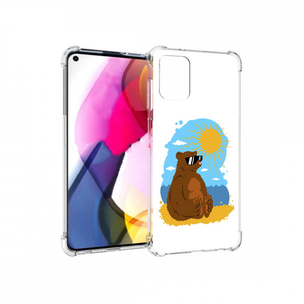 Чехол MyPads Tocco для Motorola Moto G медведь на чиле (PT227060.366.468)