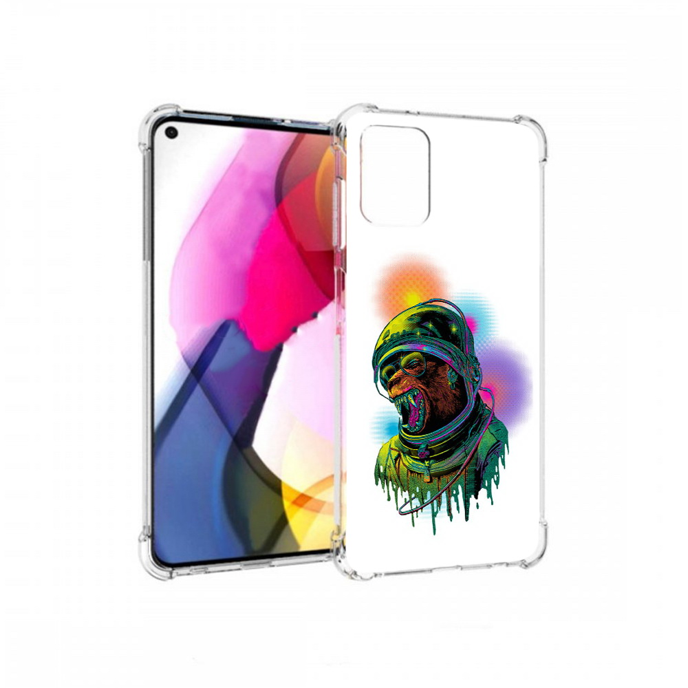 

Чехол MyPads Tocco для Motorola Moto G медведь космонавт (PT227060.366.466), Прозрачный, Tocco