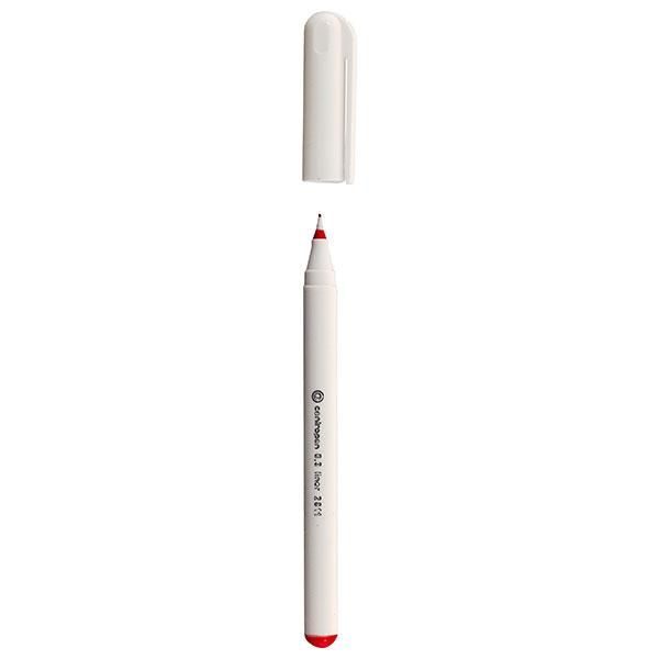 

Ручка капиллярная Centropen 2811 0.3мм, круглая красная 2811/01-04